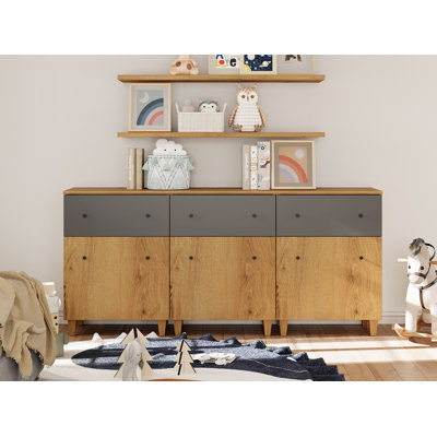 Commode 3 tiroirs Cabriano
