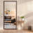 Full Length Mirror 70"X 31",  Wall-Mounted Mirror, Faux Wooden Frame,Vintage Full Length Mirror,Stylish Big And Tall Body Mirror