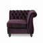 Grand canapé modulaire confortable avec pieds en bois Mirod