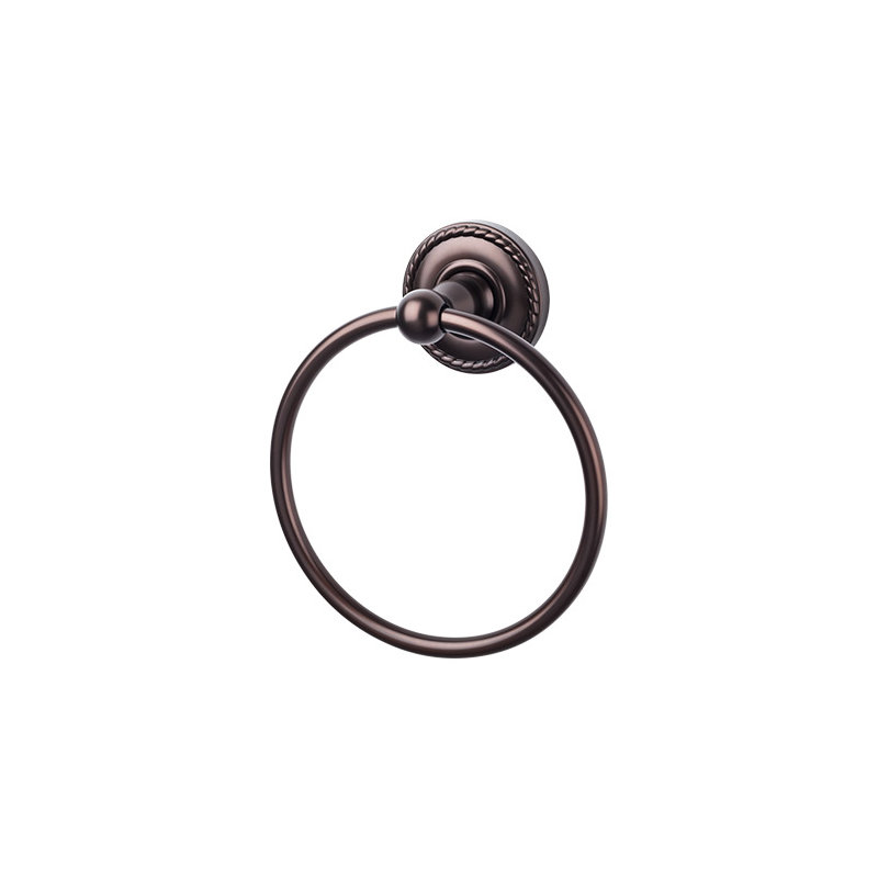 Edwardian Bath  Towel Ring, Oiled Rubbed Bronze