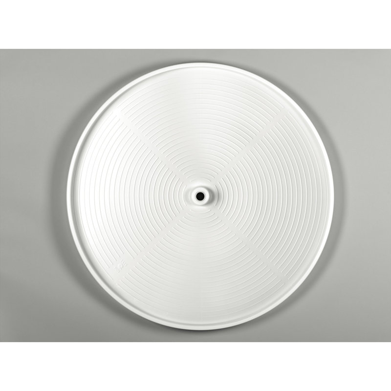 Rev-A-Shelf Polymer Full Circle 1-Shelf Lazy Susan with Bottom Mount Hardware for Corner Base Cabinets, 32" W