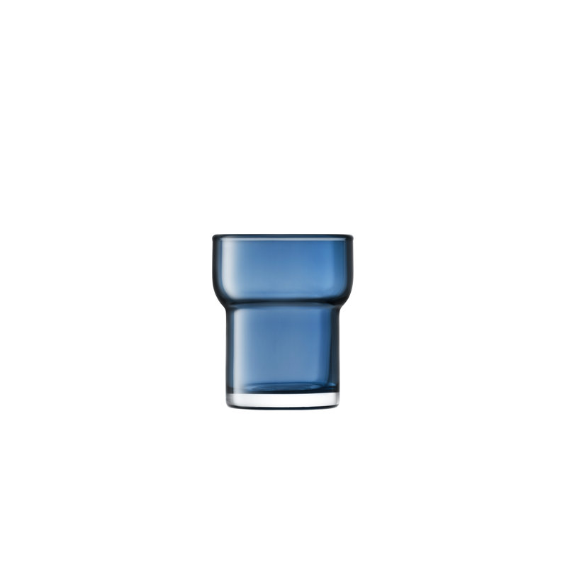 Utility Handmade Drinking Glass, Sapphire