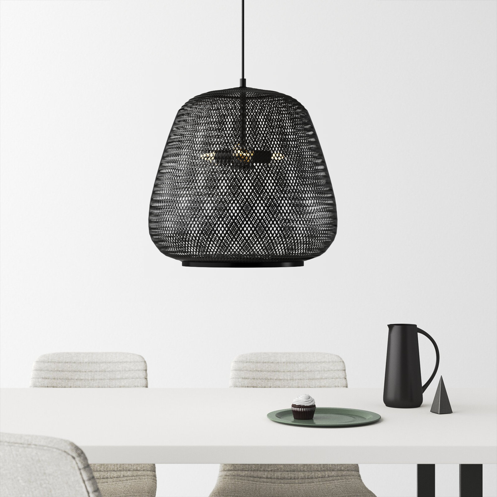 Galvin Pendant Light, Black, 3