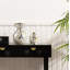 Agrippina Handmade White & Gold Decorative Ceramic Vase for Living Room Modern Home Decoration Accent Piece-1159800695