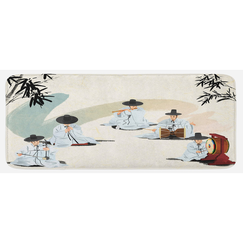 Tapis de cuisine antidérapant Luvinia