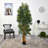Faux Palm Plant in Pot Liner-1410100673
