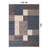 Allyne Geometric Tufted Blue/Cream/Gray Non-Slip Rubberback Area Rug-2045413821