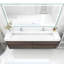 84" Wall Mounted Double Bathroom Vanity-71072279