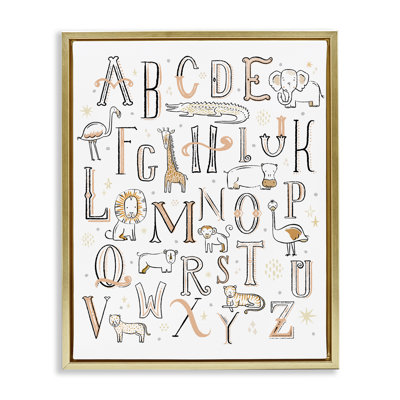 «Nursery Animal Alphabet» par Zirkus Design