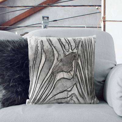Zebra Vol.4 Sketch Square Throw Cushion