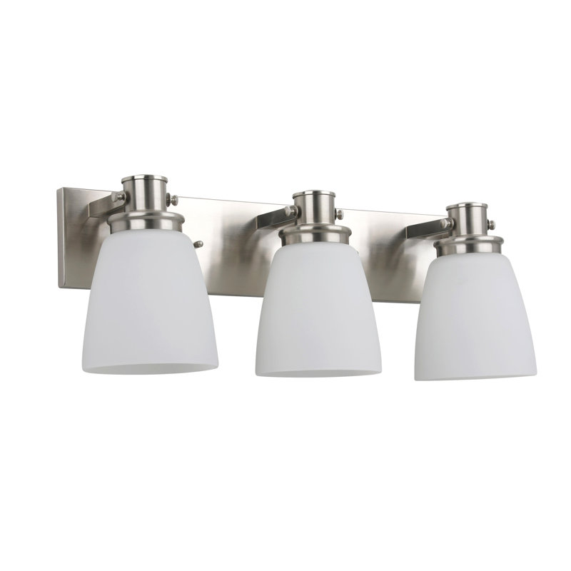 Design House Atkinson Vanity Light in Satin Nickel,, 3