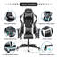 Blue Elephant Adjustable Reclining Faux Leather Swiveling PC & Racing Game Chair-725646993