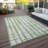 Malek Washable Abstract Indoor / Outdoor Rug-96000205