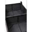 Mobilier d'extérieur: 7 pe avec lumière du soleil et coussins Rouille Mobilier de patio: Structure douce et stable