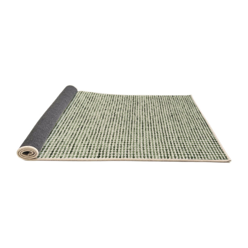 Tapis contemporain Olive, Rond 8 pi