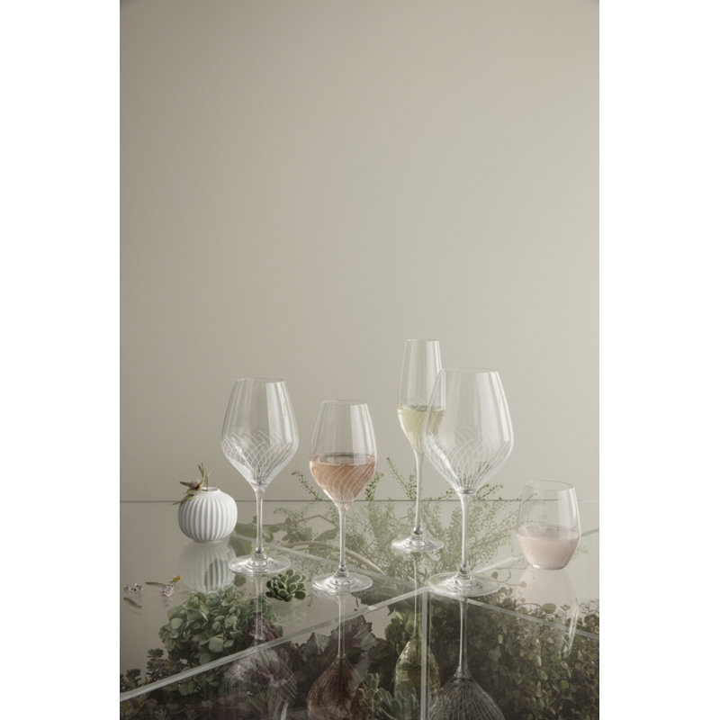 Cabernet Lines Drinking Glass