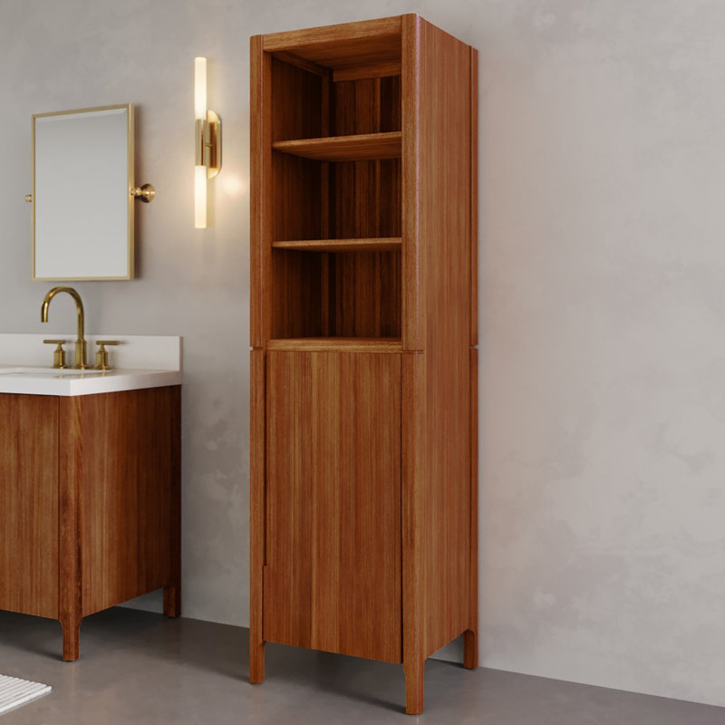 Sequoia Mango Wood Linear Cabinet
