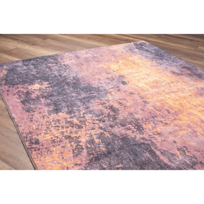 Tapis de couloir doux et durable, 100% polyester, 29,5 po x 59,1 po | Densité de 1850 g / m², hauteur des poils de 0,16 pouce | Polyester recyclé, lavable à la machine à 30 ° C | Idéal pour les vestibules et les espaces de vie
