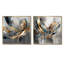 Formes abstraites et lignes infinies I - ensemble de 2 formes murales abstraites-2139040998-2121934982-2121934981
