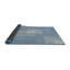 Tapis géométrique bleu marine-261487542