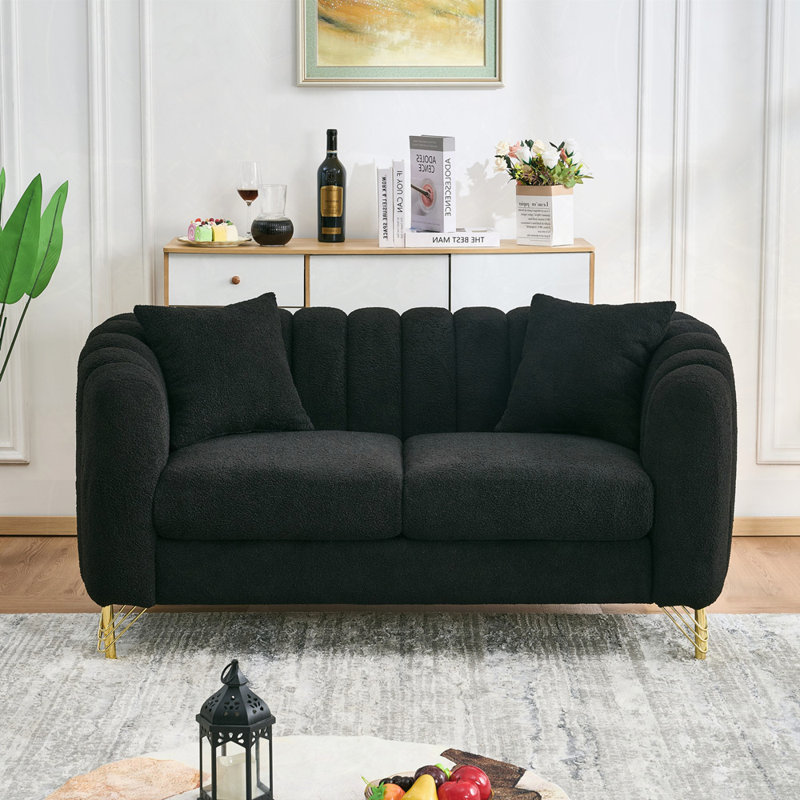 Canapé 2 places Luxury, H 33 po x l 63 po x P 33,5 po, 2