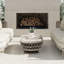 Everly 43.5" Oval Woven Patio Coffee Table Light Beige Olefin