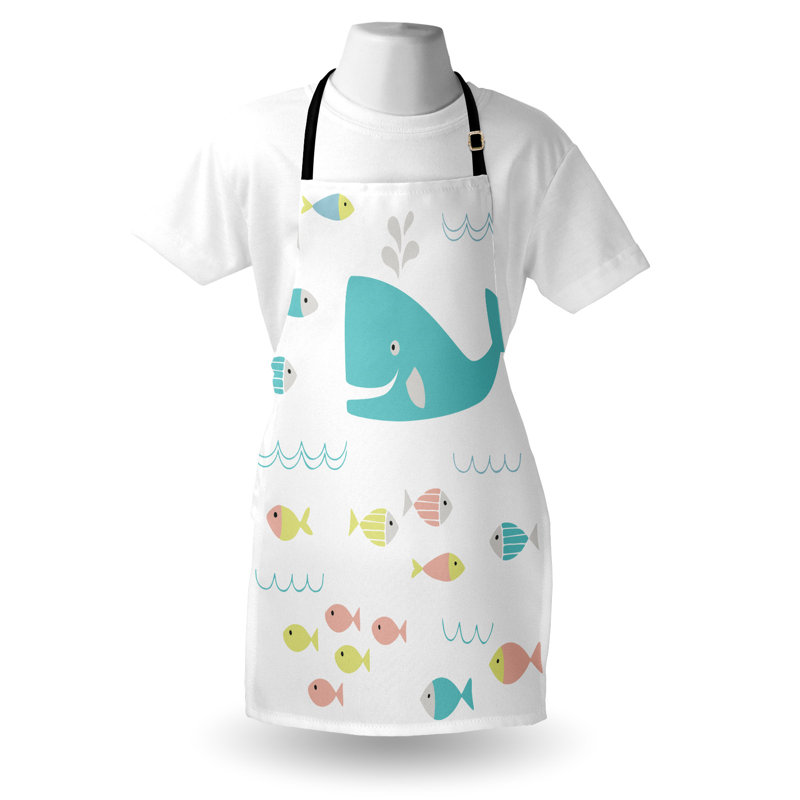 No Pattern Bib Apron