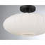 Plafonnier 1 lumière Mason en noir mat-200095469