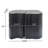 2-In-1 Irregular MGO End Table/ Split Design/ Small Space Friendly/Indoor Outdoor Use-1234577641