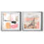 Pastel Tile IV «Pastel Tile IV», ensemble de 2 cadres photo-1318479635-1315713833-1315713839