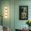 Éclairage pour salle de bain classique à DEL en verre à arc 3 lumières or 22,05 po Classical-1565212367-1565212366