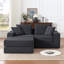 Canapé modulaire modulaire Loveaeat Cloud, canapé désossé avec base antidérapante, canapé-lit douillet-1279750664