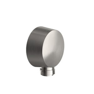Brandsville Wall Shower Hose Connection, Brushed Nickel