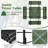 Elijay 8 - Person Patio Dining Set Square Table-2006819698