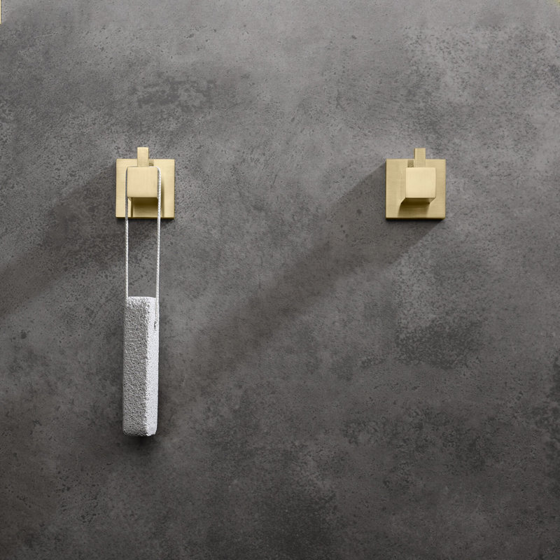 Wall Mounted Robe Hook, Brush Gold 