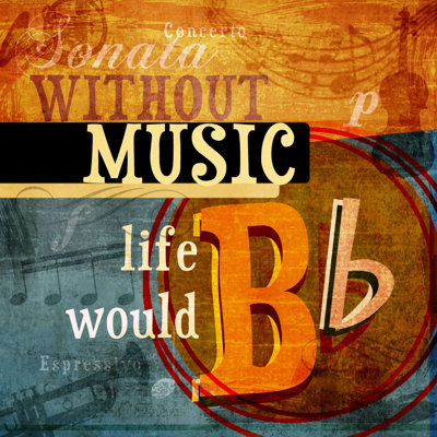 " Music Notes XII " by Beth Anne Creative