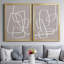 Lin rond rond I, toile de qualité supérieure, prête à être accrochée-29127343-29127330-43457952