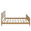 Structure de lit de style traditionnel avec tête de lit tapissier capitonnée-1873012114-1873012124