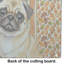 Planche à découper en verre Fawn Pug