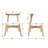 Kids' Sherpa Reading & Desk Chair - Solid Wood Toddler Chair With Plush Seat - 19" Study Table Chair In White & Yellow-1808877865-1808877866