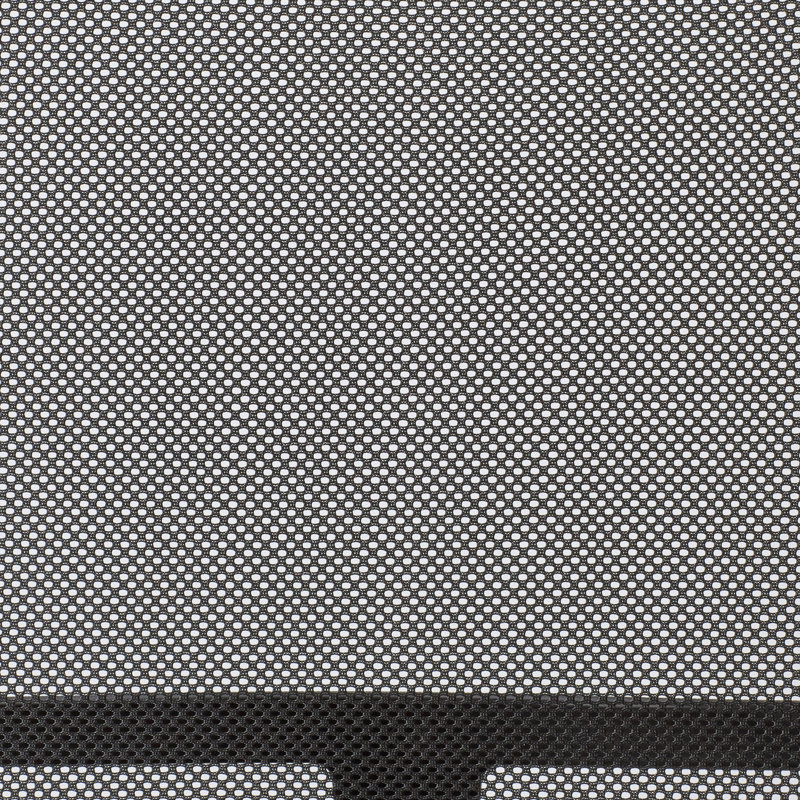 Chaise de bureau avec dossier en filet et siège en similicuir Porch & Den Williamsburg de Modway, Noir