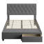 Structure de lit tapissier Salerno-284060684-392710166