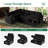 Hoelscher U Shaped Sleeper Corner Sectional Pull Out Sofa Bed With Storage Space-115950840