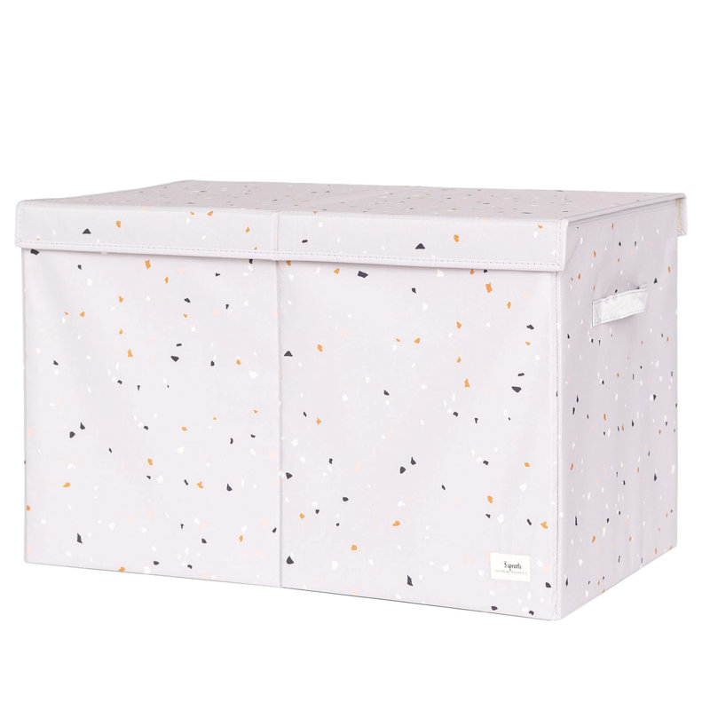 Cube en tissu, Gris clair