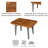 Solid Wood Single Coffee Table