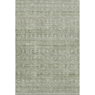 Premium Machine Washable Lubbers AMF1746 Stripe Rug