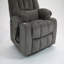 Fauteuil inclinable électrique surdimensionné avec massage et chauffage, moteur OKIN