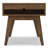 Clarkson Solid Acacia Mid-Century Modern End Table with Drawer