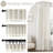 Dennan Linen Curtain Rod Pocket Back Tab,Linen Semi Sheer Curtains for Bedroom-432493411-426090684