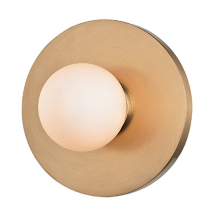 Taft 1 Light Wall Sconce, Polished Chrome